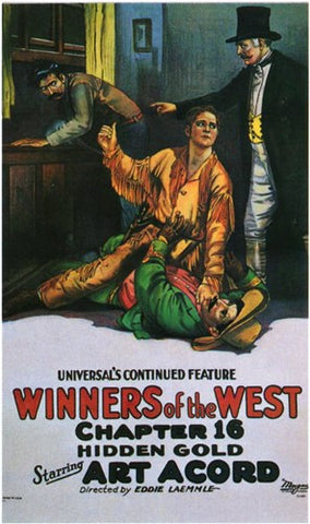 Winners of the West Movie Poster Print