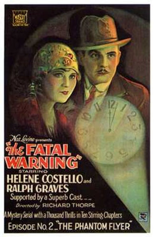 The Fatal Warning Movie Poster Print