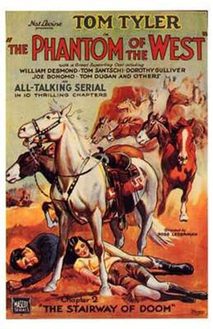 Phantom of the West Movie Poster Print