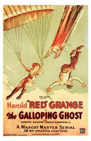 The Galloping Ghost Movie Poster Print