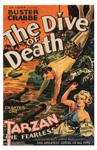 Tarzan the Fearless, c.1933 Movie Poster Print