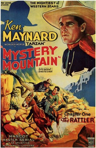 Mystery Mountain Movie Poster Print