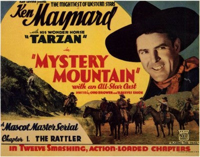Mystery Mountain Movie Poster Print