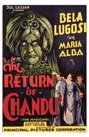 The Return of Chandu Movie Poster Print