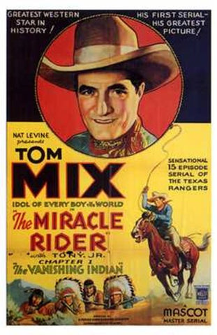 The Miracle Rider Movie Poster Print