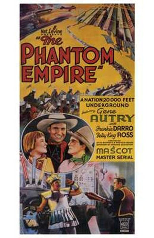 The Phantom Empire Movie Poster Print