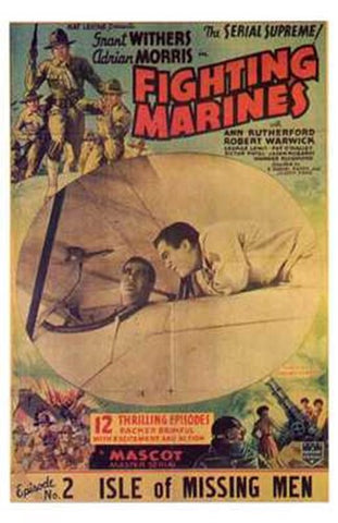 The Fighting Marines Movie Poster Print