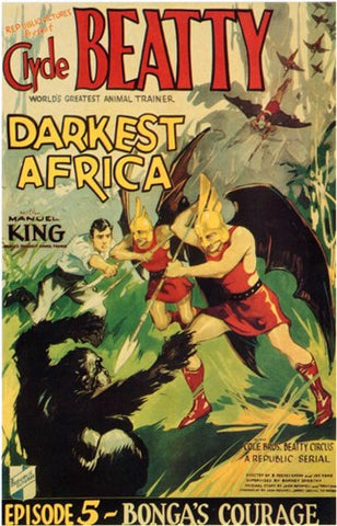 Darkest Africa Movie Poster Print