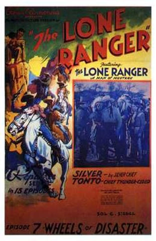 The Lone Ranger Movie Poster Print