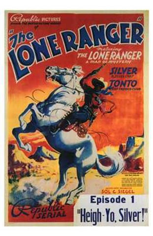 The Lone Ranger Movie Poster Print