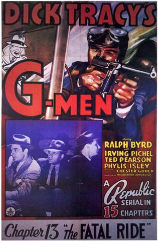 Dick Tracy's G-Men Movie Poster Print