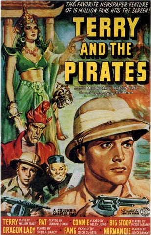 Terry and the Pirates Movie Poster Print
