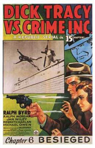 Dick Tracy Vs Crime Inc Movie Poster Print