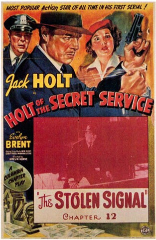 Holt of the Secret Service Movie Poster Print