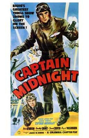 Captain Midnight Movie Poster Print