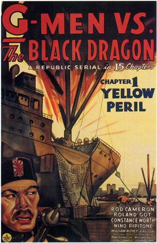 G-Men Vs the Black Dragon Movie Poster Print