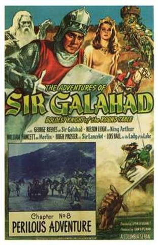 The Adventures of Sir Galahad Movie Poster Print