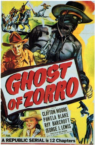 Ghost of Zorro Movie Poster Print