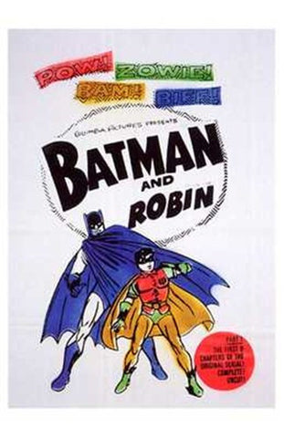 Batman and Robin Movie Poster Print