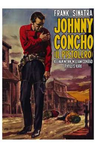Johnny Concho Movie Poster Print