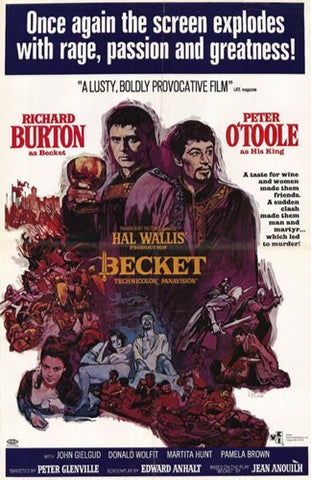 Becket Movie Poster Print