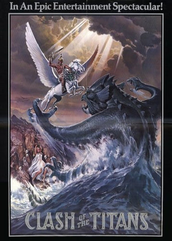 Clash of the Titans, c.1981 - style D Movie Poster Print