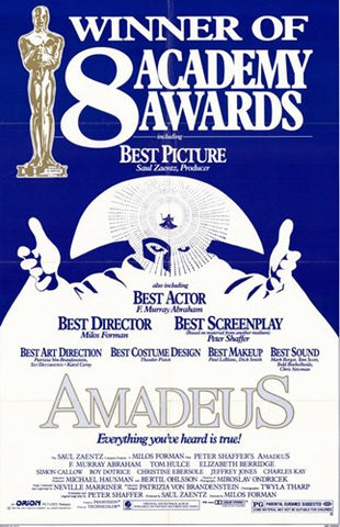 Amadeus Movie Poster Print