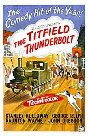 Titfield Thunderbolt Movie Poster Print