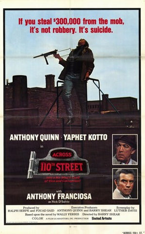 Across 110Th Street Movie Poster Print