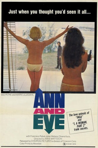 Ann and Eve Movie Poster Print