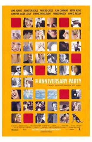 The Anniversary Party Movie Poster Print