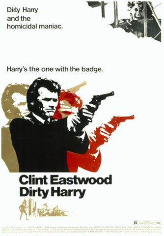 Dirty Harry Movie Poster Print