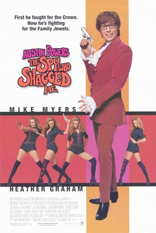 Austin Powers 2: the Spy Who Shagged Me Movie Poster Print