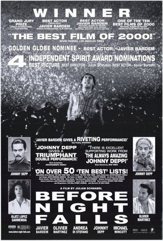 Before Night Falls Movie Poster Print