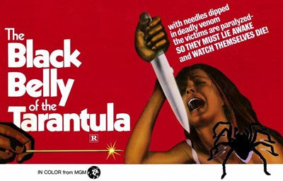 Black Belly of Tarantula Movie Poster Print