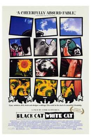 Black Cat  White Cat Movie Poster Print