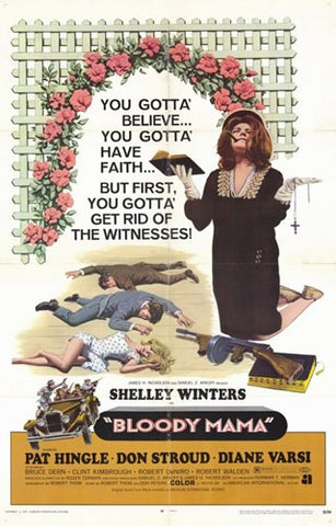 Bloody Mama Movie Poster Print