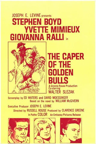 Caper of the Golden Bulls Movie Poster Print