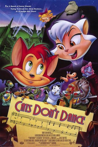 Cats Don't Dance Movie Poster Print