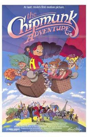 Chipmunk Adventure Movie Poster Print