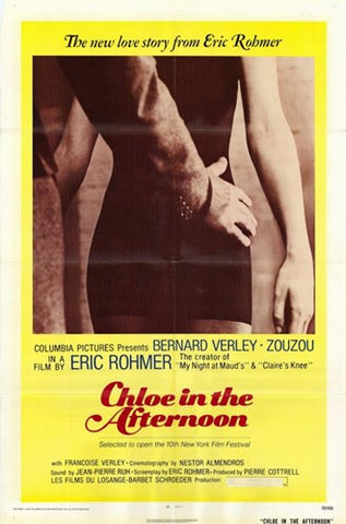 Chloe In Afternoon Movie Poster Print