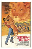Christian the Lion Movie Poster Print