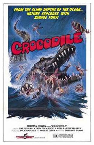 Crocodile Movie Poster Print