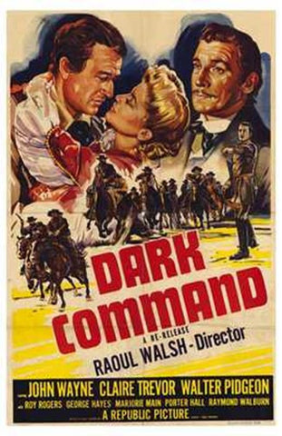 Dark Command Movie Poster Print
