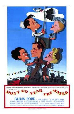 Don't Go Near the Water Movie Poster Print
