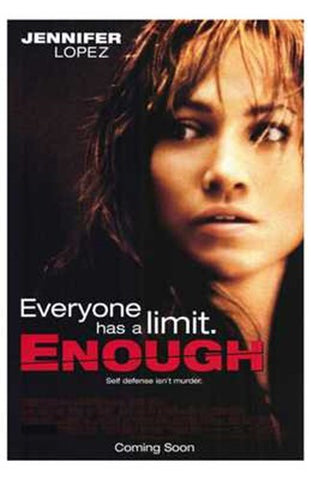 Enough Movie Poster Print
