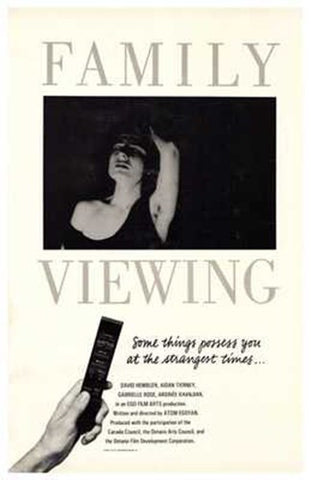 Family Viewing Movie Poster Print