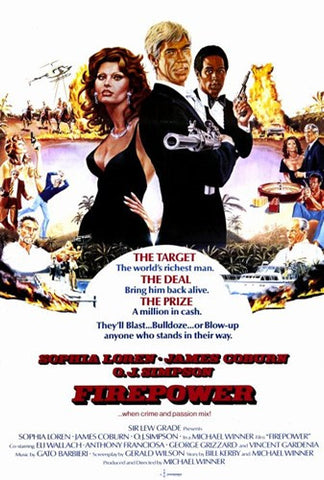 Firepower Movie Poster Print
