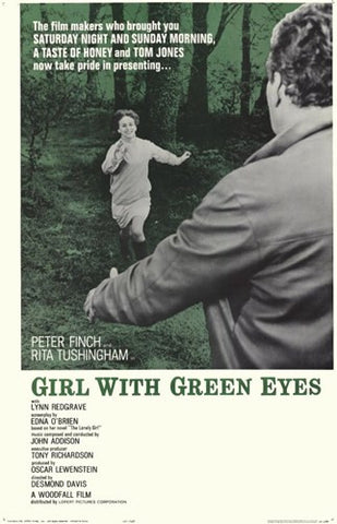 Girl with Green Eyes Movie Poster Print