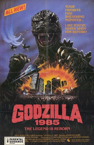 Godzilla 1985 Movie Poster Print